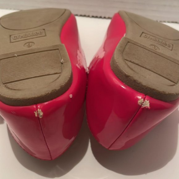 Charming Cherry Red Mary Janes by Gymboree, Girls Size 8 - Picture 6 of 8